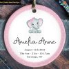 Baby's First Christmas Ornament, Personalized 1st Christmas