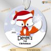 Baby's First Christmas Ornament, Personalized 2023 Keepsake