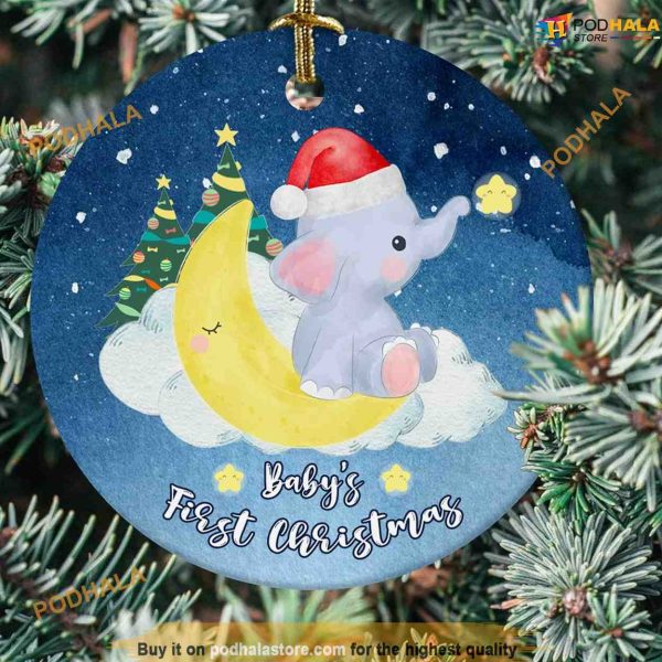 Baby’s First Christmas Ornaments Family Tree Decoration