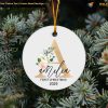 Baby's First Christmas, Personalized 1st Christmas Ornament