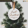 Baby's First Christmas Personalized Christmas Ornament