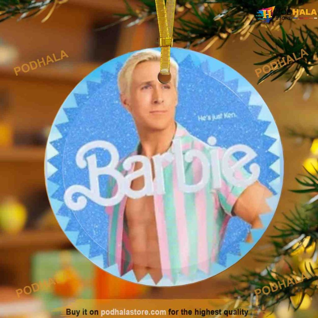 Barbie Movie Ken, Barbie Christmas Tree Ornaments Design Podhalastore