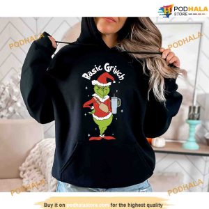 Basic Grinch Green Guy Retro Christmas Sweatshirt Grinch Christmas Hoodie 2