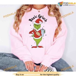 Basic Grinch Green Guy Retro Sweatshirt Grinch Sweatshirt Womens 2