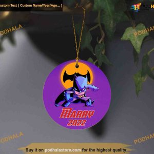 Batman Kids Christmas Ornament, Personalized Family Ornaments
