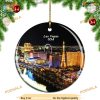 Bellagio Fountains Las Vegas Christmas Ornament, Custom Family Ornaments