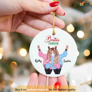 Best Friend Ornament 2023, Best Friend Xmas Ornament, Besties Gift