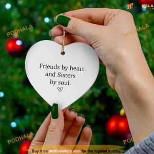 Best Friend Ornament, Best Friends Christmas Decorations Xmas Gifts