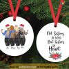 Best Friend Ornament, Personalized Best Friend Ornaments, Custom Gifts