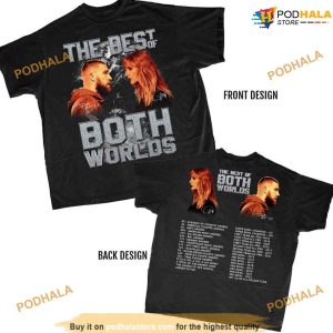 Best of Both Worlds Taylor Swift Travis Kelce Vintage 90s Shirt 2