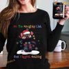 Black Cat Christmas Night On The Naughty List And I Regret Nothing Shirt