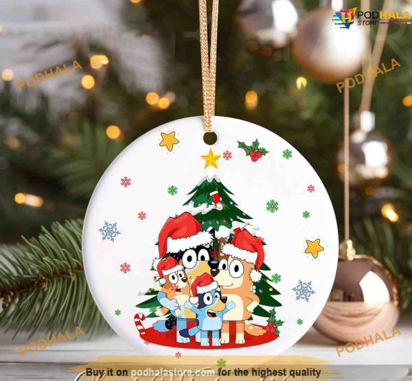 Bluey Christmas Decor, 2023 Ornaments, Bingo Decoration