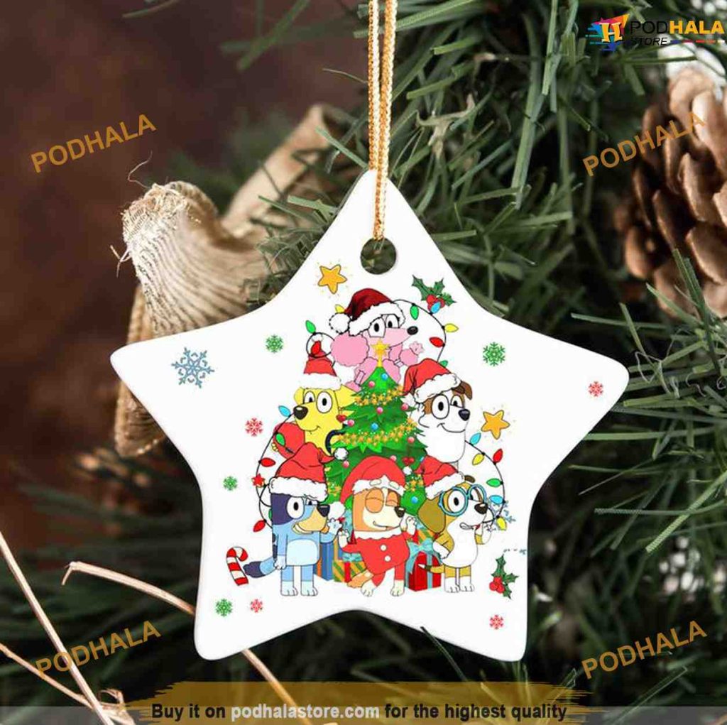 Bluey Christmas Decor 2023 Ornaments, Bluey Ornament Bring Your Ideas
