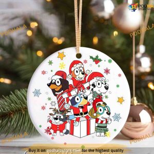 Bluey Christmas Decor 2023 Ornaments, Bluey and Bingo Christmas Ornaments