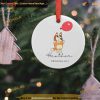 BlueyDad First Christmas Ornament, Custom Tree Decoration