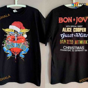 Bon Jovi Christmas In Germany T-shirt