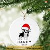 Boston Terrier Ornament, Personalized Dog Christmas Gift