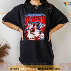 Brandon Marsh Bootleg 90s Concert Baseball Shirt