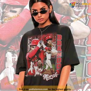 Brandon Marsh Philadelphia baseball Classic 90s TShirt, Philadelphia Phillies Shirt