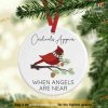 Cardinals Appear Memorial Ornament, Custom Family Ornaments