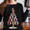 Cat Christmas Tree Shirt, Christmas Gift For Cat Lovers