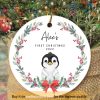 Celebrate 2023, Baby's First Christmas Personalized Ornament