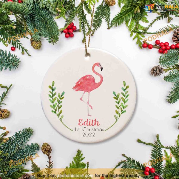 Celebrating Baby’s 1st Christmas, Personalized Ornament Gift