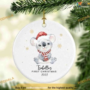 Celebrating Baby's First Christmas, Personalized Keepsake Ornament