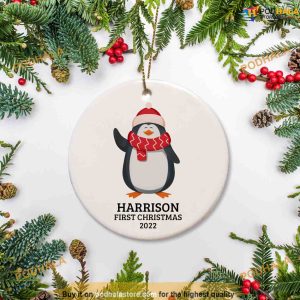 Celebrating Baby's First Xmas 2023, Personalized Ornament