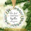 Celebrating First Christmas Together, 2023 Ornament