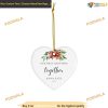 Celebrating Our First Christmas Ornament, Personalized Ornament 2023