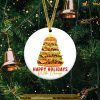 Cheeseburger Holiday Ornament, Funny Christmas Ornaments