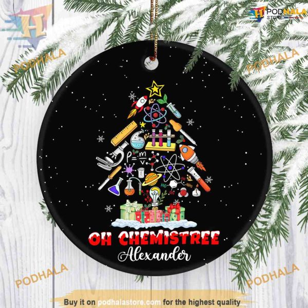 Chemistree Teacher Christmas Ornament, Family Christmas Ornaments