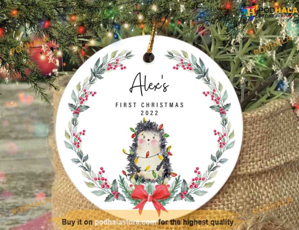 Cherish Baby’s First Christmas, Personalized Ornament Gift