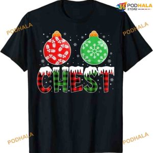 Chest Bombs Plaid Christmas Shirt, Great Gift For Christmas