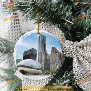 Chicago Holiday Ornament, Personalized Family Ornaments