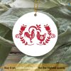 Chicken Ornament Custom Family Ornaments