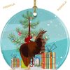 Chicken-Themed Christmas Ornament, Family Tree Decoration