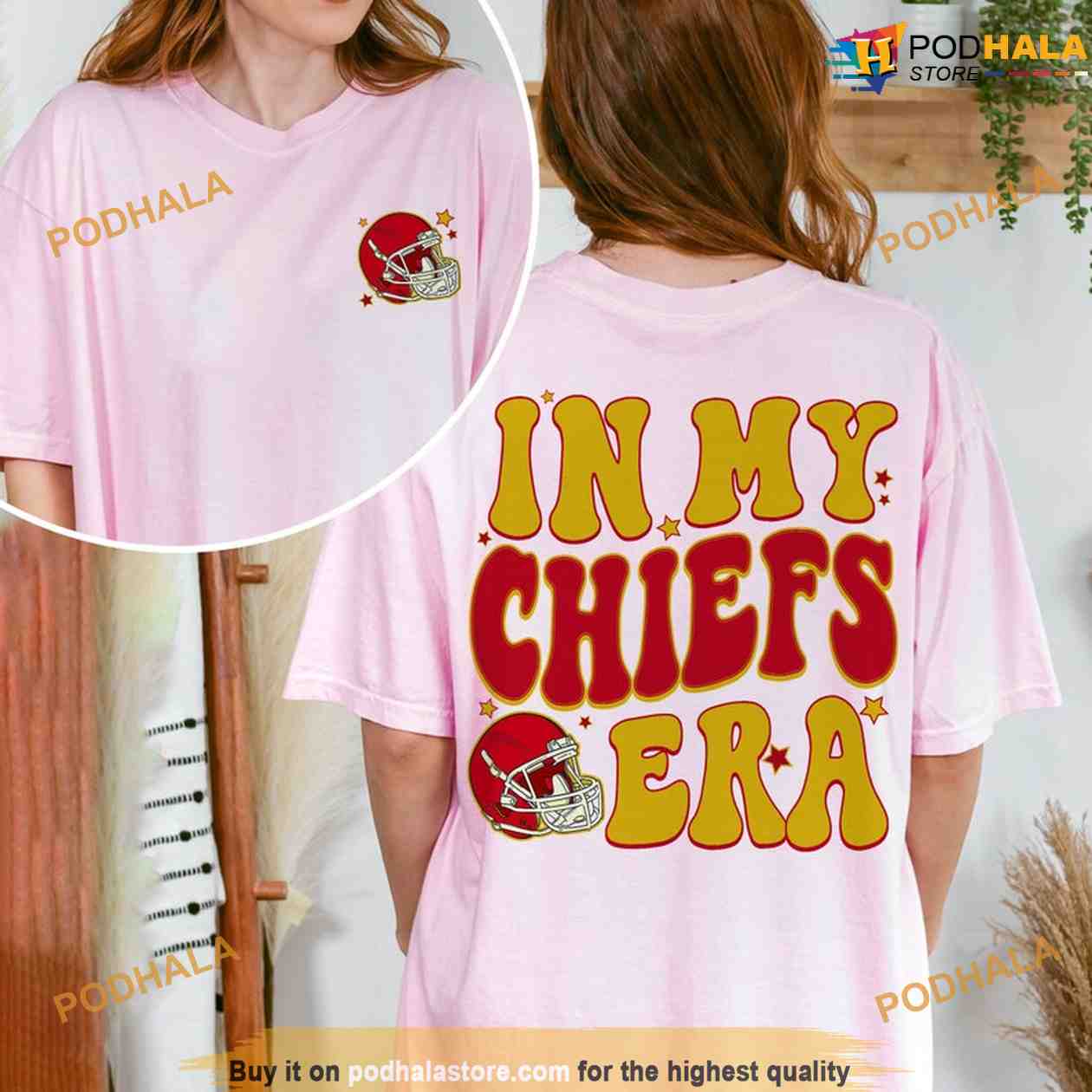 Chiefs Era Kelce Football Sweatshirt, American Football Apparel -  Podhalastore