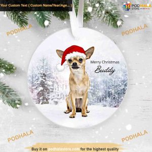 Chihuahua Ornament, Custom Family Ornaments