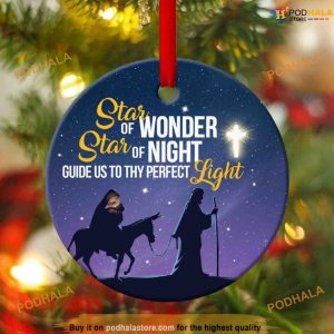Christian Miracle Circle Ornament, Family Christmas Tree Ornaments