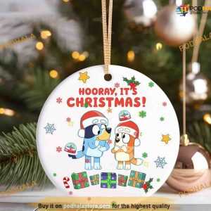 Christmas Bluey Decoration 2023 Ornament, Bluey and Bingo Ornaments