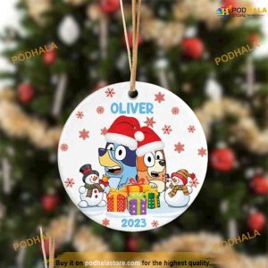 Christmas BlueyDad Custom Ornament, 2023 Bluey Christmas Decoration