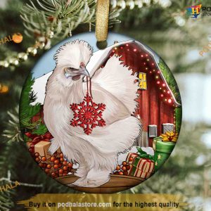 Christmas Chicken Ornaments Friends Christmas Ornaments