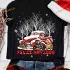 Christmas Dachshund Shirt, Xmas Car Feliz Navidog