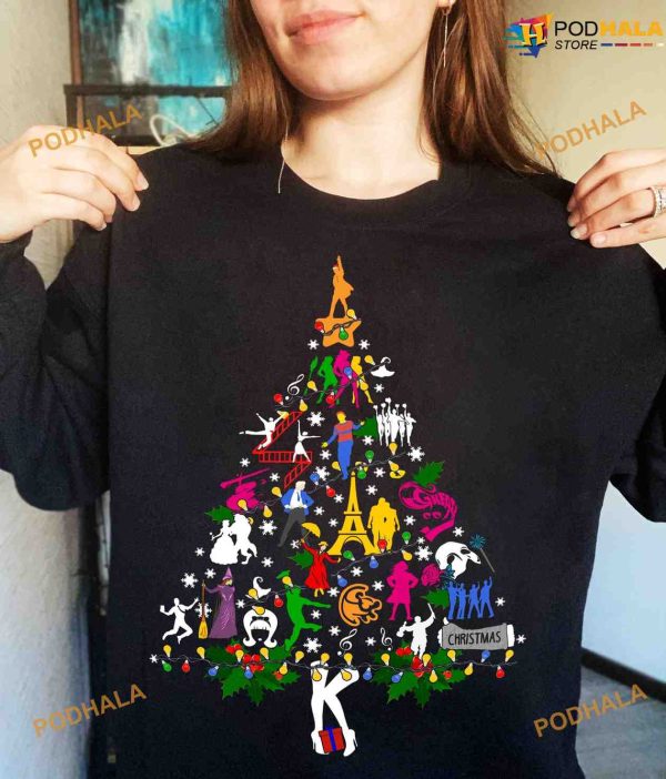 Christmas Dance Christmas Tree Shirt, Welcome Christmas, Christmas Day Gift