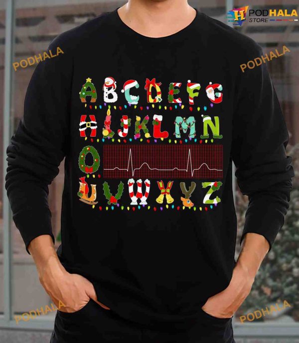 Christmas Day Alphabet Christmas Day Shirt, Christmas Gift For Teacher