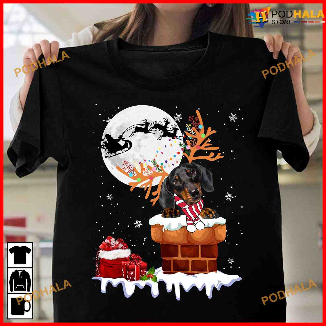 Christmas Day With Dachshund Santa Claus Shirt, Gift For Christmas Day Christmas Day With Dachshund Santa Claus Shirt, Gift For Christmas Day