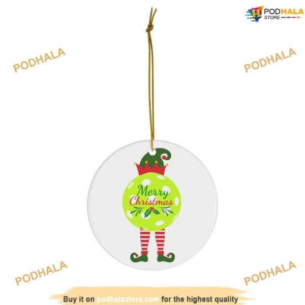 Christmas Dwarf Pickleball Ornament, Family Christmas Ornaments