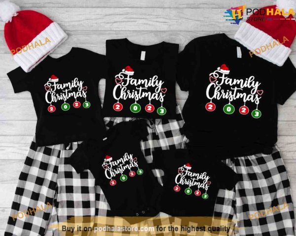Christmas Family 2023 Shirt, Unique Christmas Gifts For Family